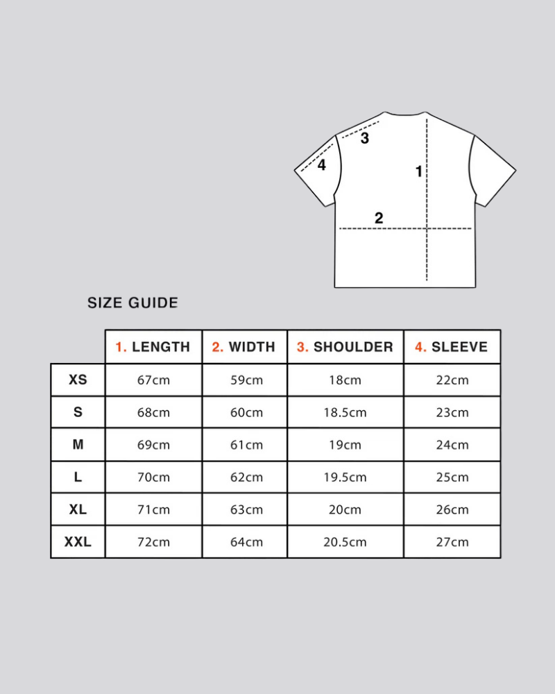 Unisex Oversized Graphic T-Shirt with Back Tiger Illustration – Off-White