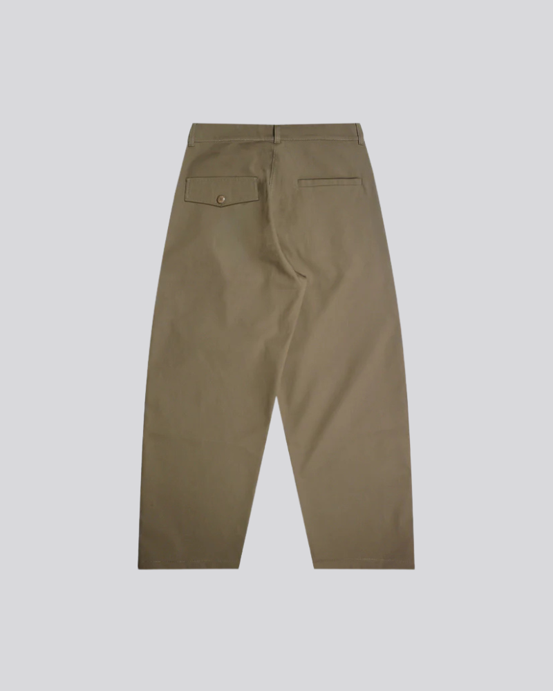 Unisex Wide-Leg Pleated Baggy Trousers