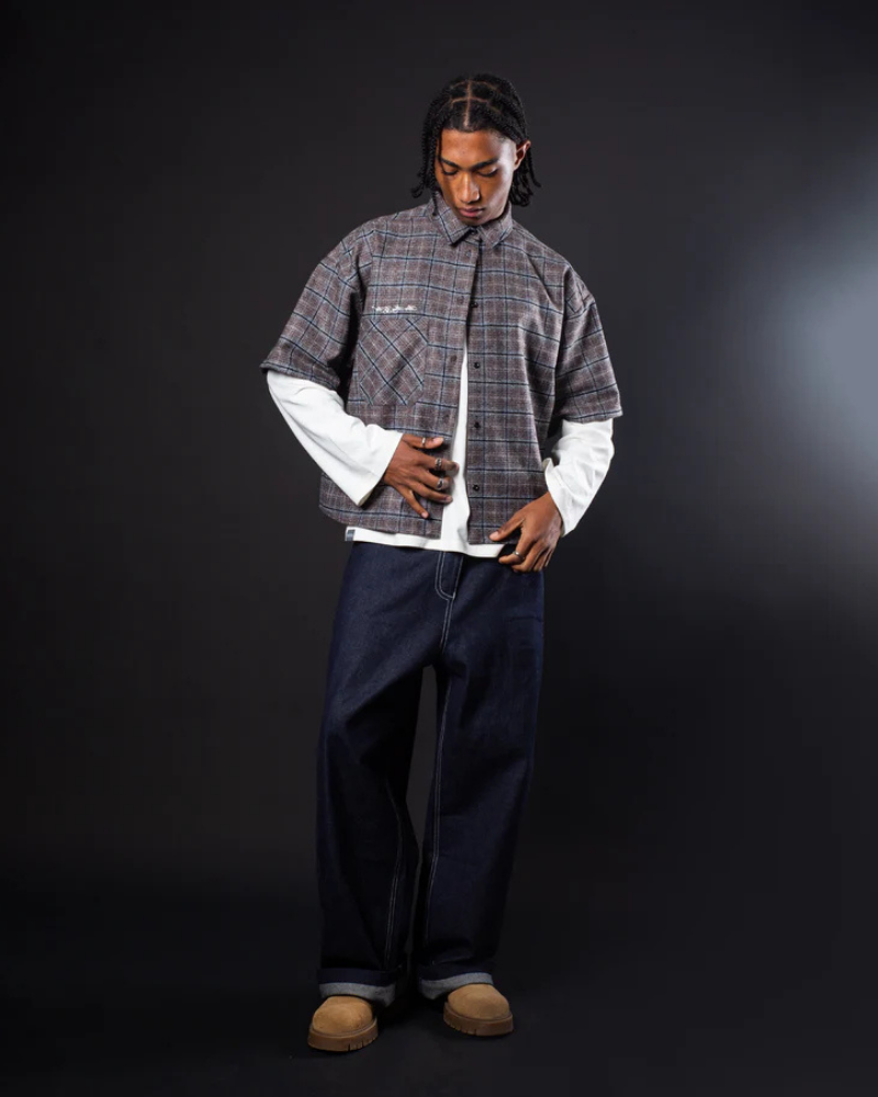 Unisex Raglan Long-Sleeve Cotton T-Shirt – Off-White