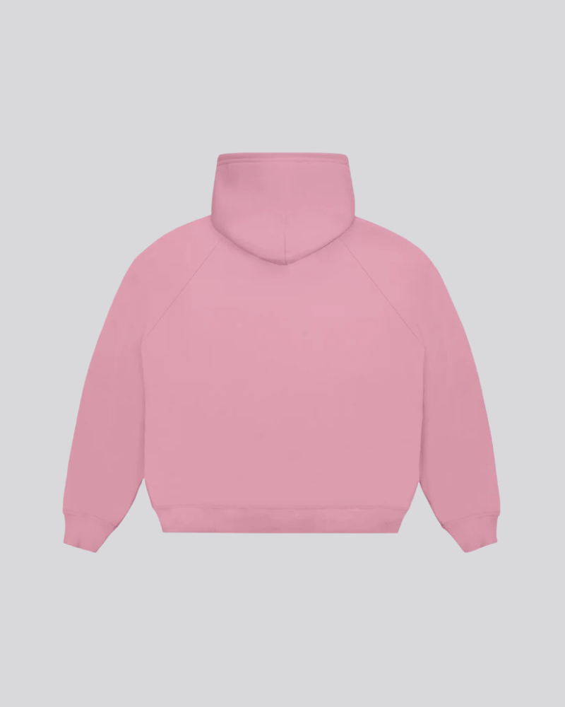 Unisex Heavyweight Boxy Hoodie – Baby Pink