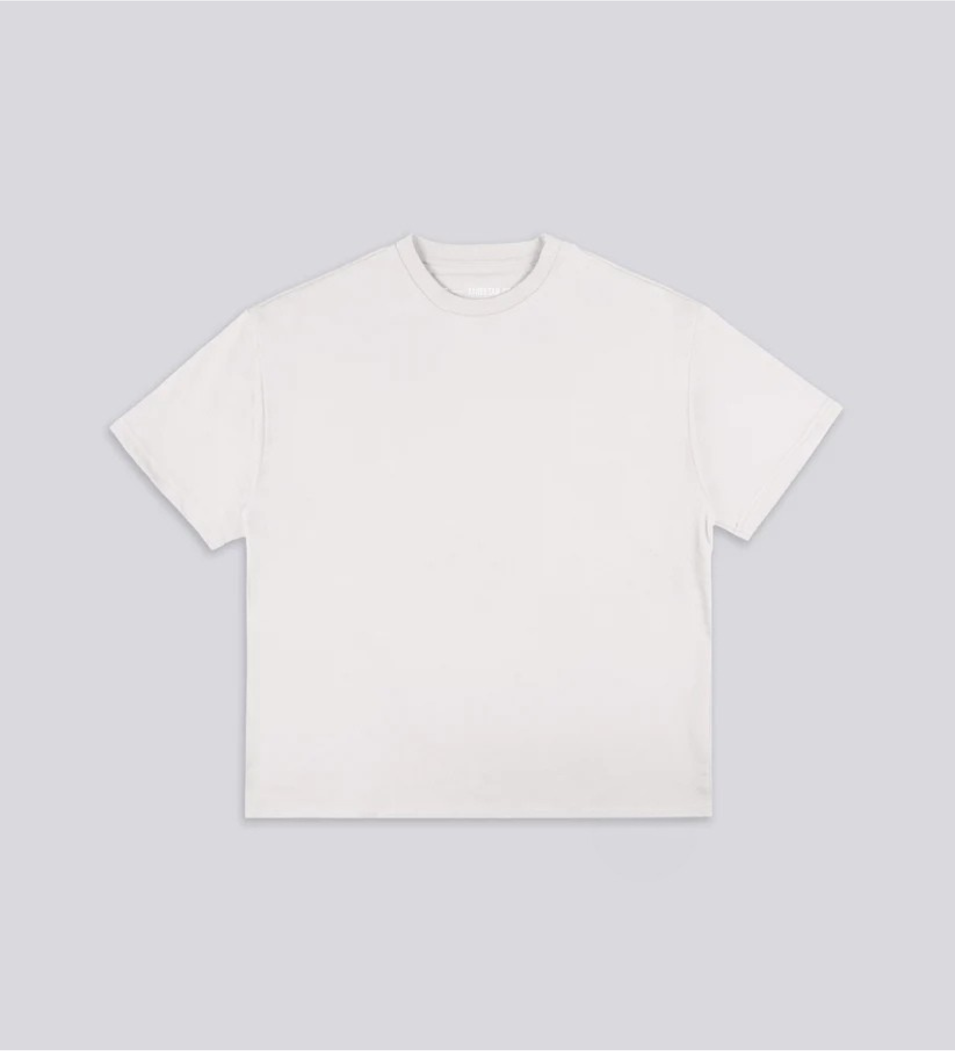 Unisex Oversized Heavyweight Cotton T-Shirt – Off-White